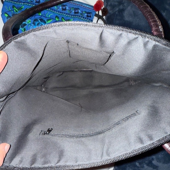 Unique leather tote bag - Picture 6 of 8